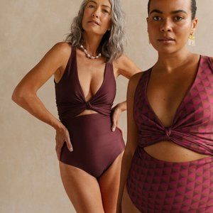 Baiia Monroe Reversible Bikini Top & Bottom Set Size 2